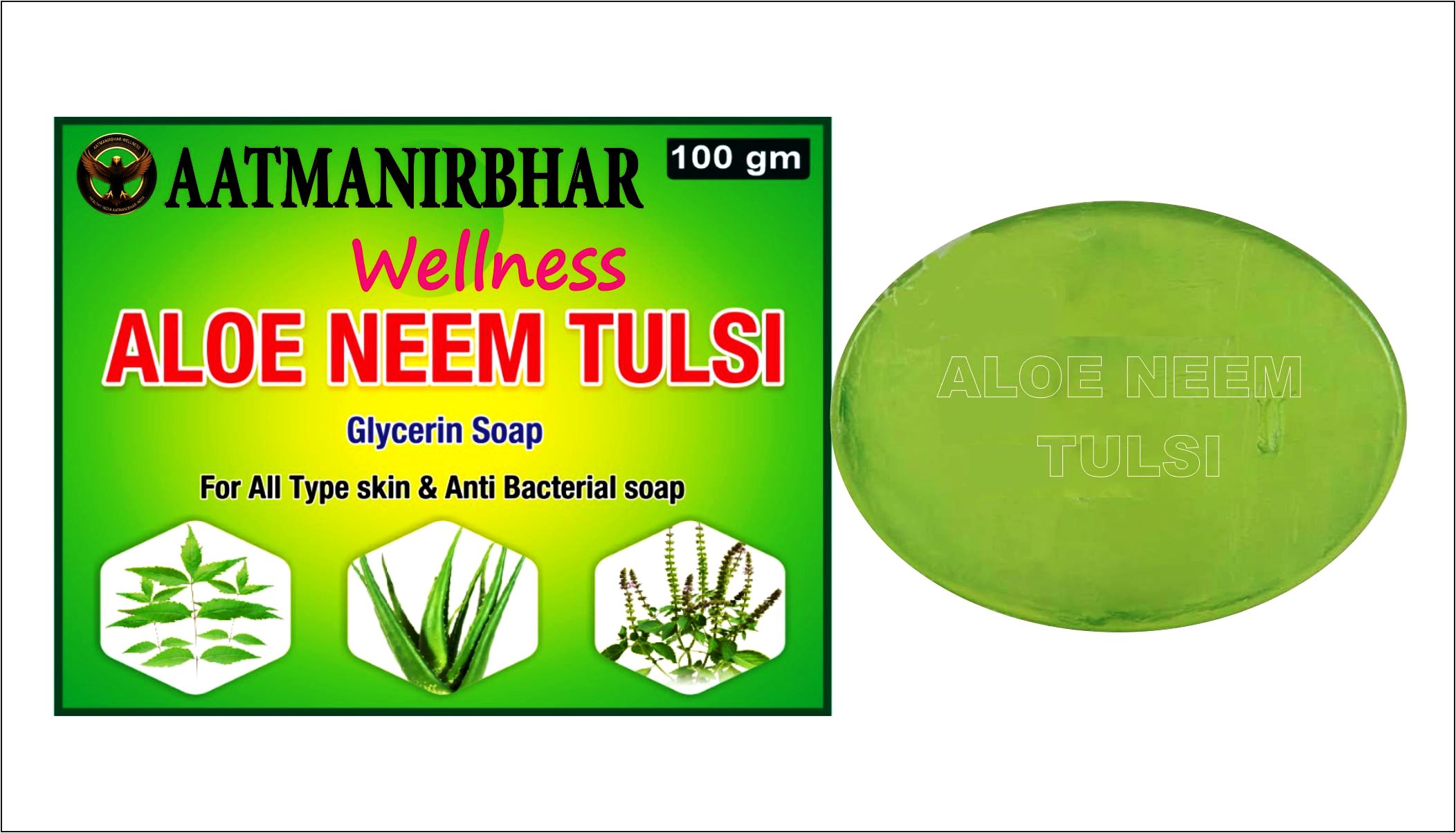 Neem Aloe Tulsi Soap